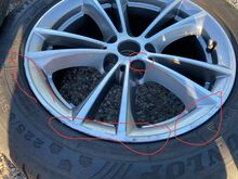 BMW 5x112 17" originaal valuveljed (andur)