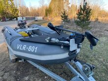 Paat Bush Crab K-360 koos 10hp mootoriga