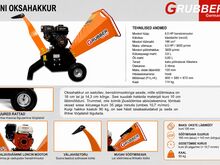 Измельчитель веток GRUBBER 6,5 л.с.
