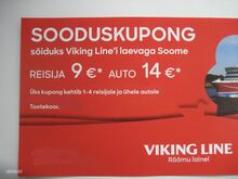 Viking Line sooduskaart