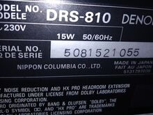 Кассетная дека Denon DRS-810