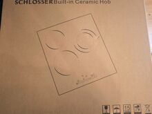 Schlosser Ceramic integreeritav pliidiplaat 2+1