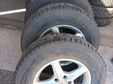 Honda 5x114.3 литые диски с ламельными шинами 16