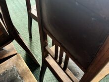 Arts & Crafts stiilis 6 tammepuidust söögitooli
