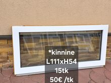 Kasutatud PVC aknad/ rõduuksed