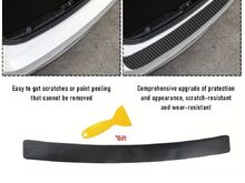 Car Rear Bumper Sticker Carbon Fiber 90cm*7,5cm