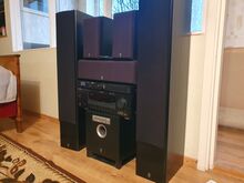 Yamaha kodukinosüsteem + subwoofer + live raadio
