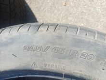 Suverehvid 20" michelin 2tk.