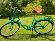 26" Retro Line linnajalgratas – väga ilus roheline