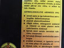 ASTROLOOGILINE ABIMEES, 1992