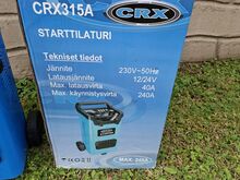 Akulaadija Käivitusabi CRX 12/24V  240 A.