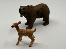Schleich mänguloomad karu ja kitsetall