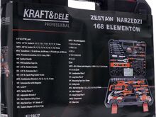 Tööriistakomplekt 168-osaline KD10837