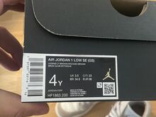 Tossud AIR JORDAN 1 LOW SE (GS), suurus EUR 36