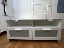 IKEA BRIMNES telerialus (valge)