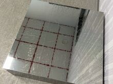 Suur läikiv boks 61x61x21cm