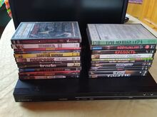 Tv ja DVD mängija.