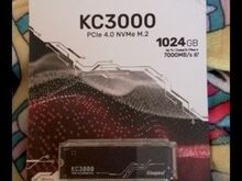KINGSTON KC3000 1TB M.2 PCIe NVMe SSD