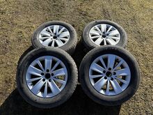 VW 16" originaal valuveljed rehvidega