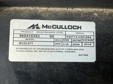 Murutraktor McCulloch M125-97t Hydro 2014