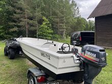 Mootorpaat Vator 14 R koos 4 taktilise Yamahaga