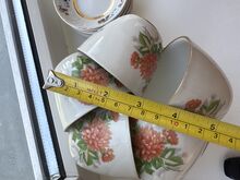 Винтажный кофейный сервиз Рижского фарфорового завод�