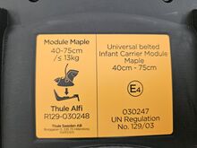 Thule Maple turvahäll + ISOFIX alus