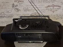 Магнитола Philips 80s Boombox радио/CD/с двумя кассетными деками