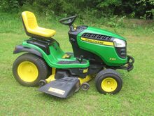 Murutraktor John Deere X166