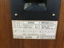 3a alphase art acustique appliquee kõlarid
