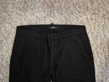 Zara DNWR черные брюки чинос, 44, новые