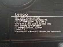Lenco FM/AM taskuraadio/kaasaskantav matkaraadio