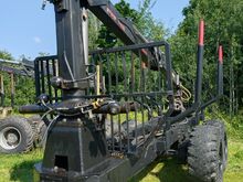 Metsaveo käru Ural sildade ja Palms 840 tõstukiga