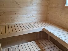 Ovaalsaun 3,5 x 4,5 m  3 ruumi