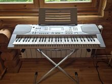 Casio CTK-800 süntesaator koos statiivi ja tooliga