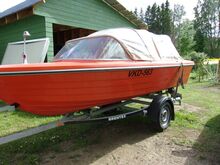 Paat koos 2T mootoriga Evinrude