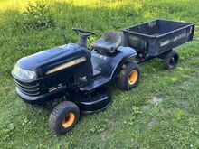 Murutraktor Partner koos käruga