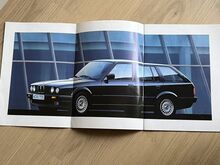 Bmw e30 touring brošüür