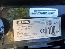 Murutraktor Alpina AT4 84 HA
