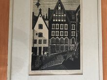T. LAANEMETS "TALLINN. VANA TURG", LINOOLLÕIGE