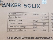 Anker SOLIX FS20 painduv päikesepaneel – 225W