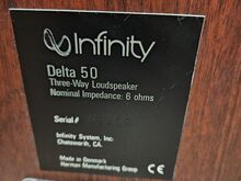 Infinity Delta 50 Loudspeaker System