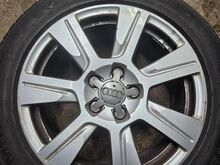 Audi valuveljed 5x112 225/50/17 suverehvidega