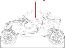 Двухместный электромобиль Can-Am Maverick Turbo RR
