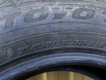 Talverehvid 205/65 R16C 5,5-6mm 4tk naelad kaubik