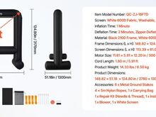 Suur välikino ekraan 14-20FT + pump, UUS!