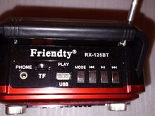 Raadio häda olukordadeks uus Friendty RX-125 BT