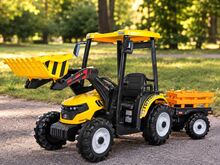 Laste elektriline traktor haagisega 2x200W