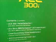 Metallidetektor Garrett Ace 300i