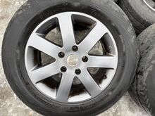 VW (5x120) 16" valuveljed suverehvidega